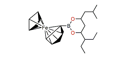 7-Ethyl-2-methylnonane-4,6-diol ferrocenylboronate